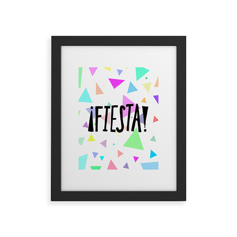 Leah Flores Fiesta Time Framed Art Print