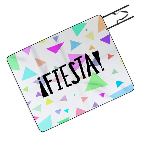 Leah Flores Fiesta Time Picnic Blanket