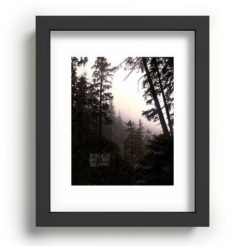 Leah Flores Forest Universe Recessed Framing Rectangle
