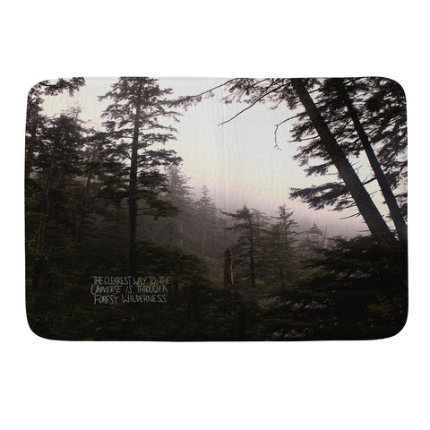 Leah Flores Forest Universe Memory Foam Bath Mat