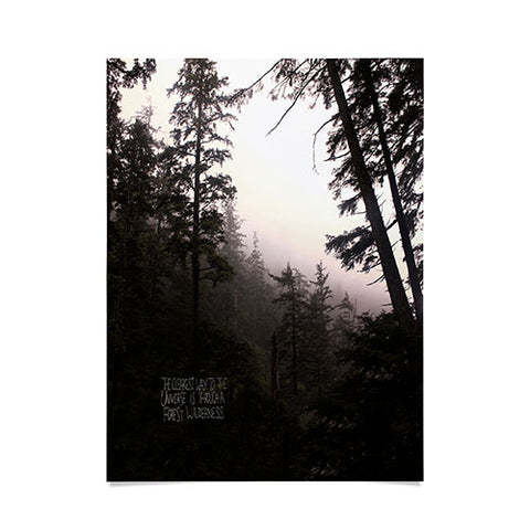 Leah Flores Forest Universe Poster