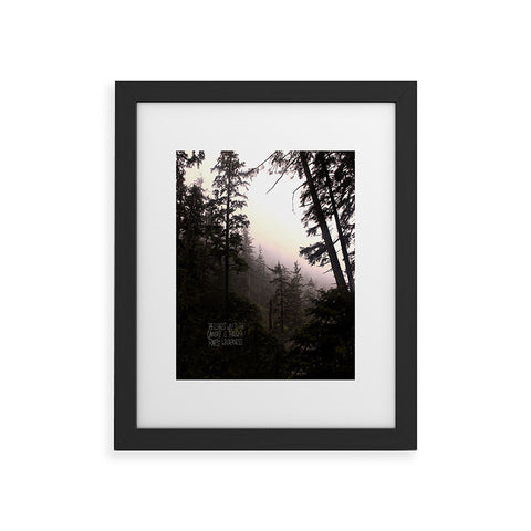 Leah Flores Forest Universe Framed Art Print