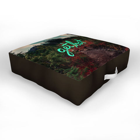 Leah Flores Get Lost in the Pacific Northwest Outdoor Floor Cushion