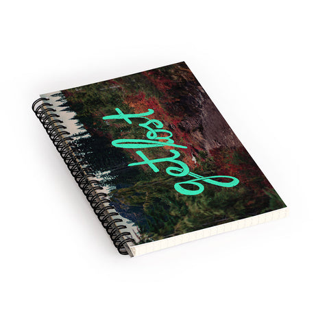 Leah Flores Get Lost in the Pacific Northwest Spiral Notebook
