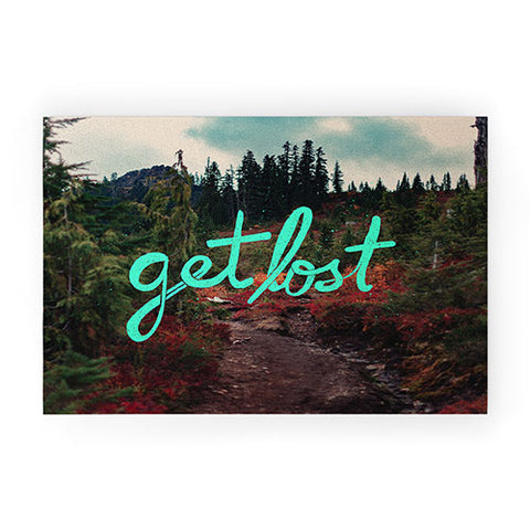 Leah Flores Get Lost in the Pacific Northwest Welcome Mat