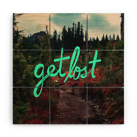 Leah Flores Get Lost in the Pacific Northwest Wood Wall Mural