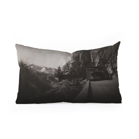 Leah Flores Get Lost Somewhere Oblong Throw Pillow