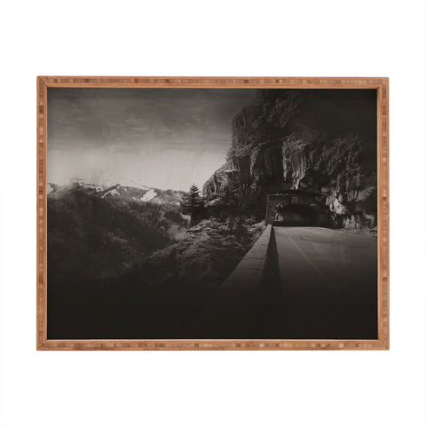 Leah Flores Get Lost Somewhere Rectangular Tray