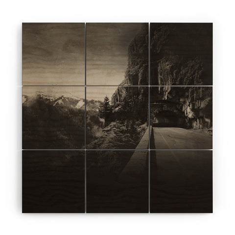 Leah Flores Get Lost Somewhere Wood Wall Mural