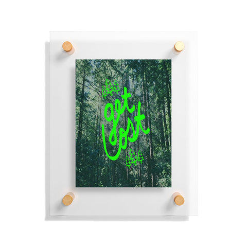 Leah Flores Get Lost X Muir Woods Floating Acrylic Print