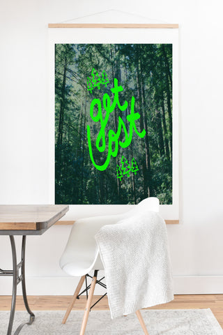 Leah Flores Get Lost X Muir Woods Art Print And Hanger