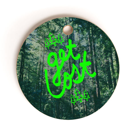 Leah Flores Get Lost X Muir Woods Cutting Board Round
