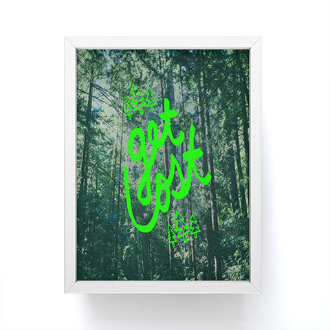 Leah Flores Get Lost X Muir Woods Framed Mini Art Print