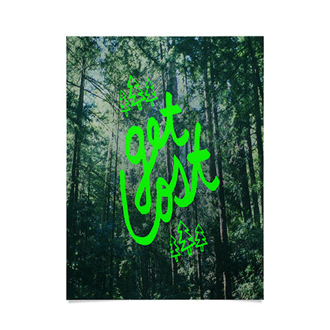 Leah Flores Get Lost X Muir Woods Poster