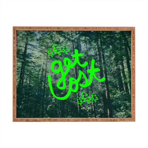 Leah Flores Get Lost X Muir Woods Rectangular Tray