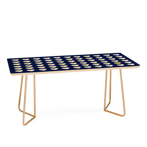 Leah Flores Gold Heart Coffee Table