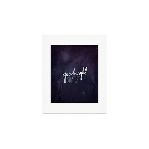 Leah Flores Goodnight Art Print