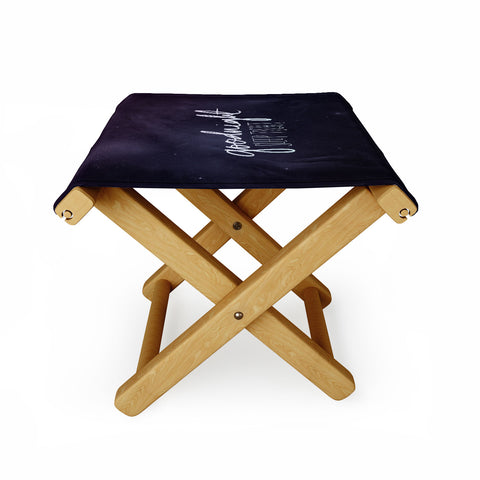 Leah Flores Goodnight Folding Stool