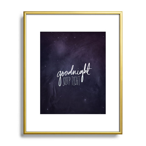 Leah Flores Goodnight Metal Framed Art Print