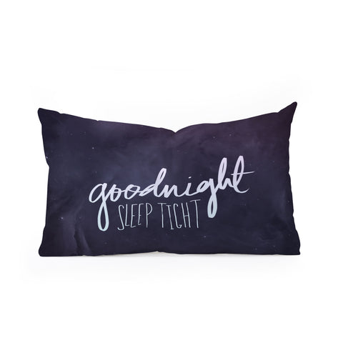 Leah Flores Goodnight Oblong Throw Pillow