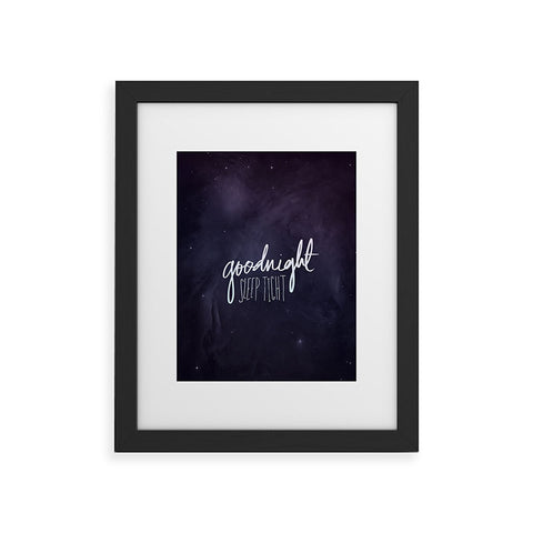 Leah Flores Goodnight Framed Art Print