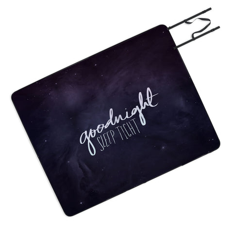 Leah Flores Goodnight Picnic Blanket