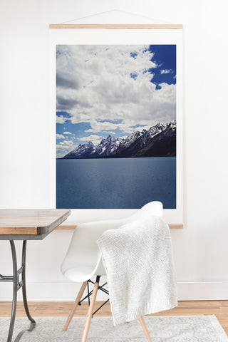 Leah Flores Grand Tetons X Colter Bay Art Print And Hanger
