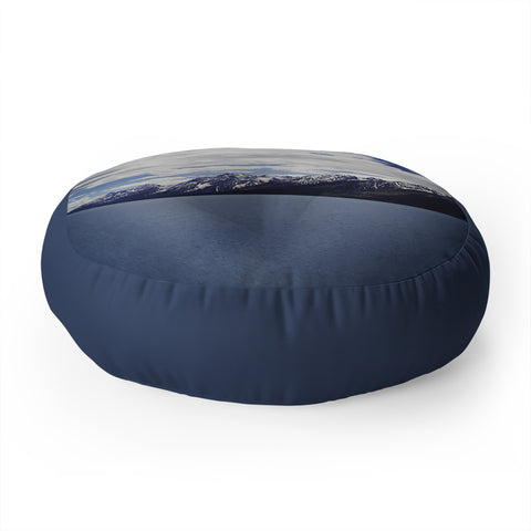 Leah Flores Grand Tetons X Colter Bay Floor Pillow Round