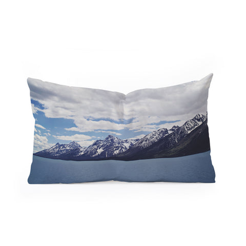 Leah Flores Grand Tetons X Colter Bay Oblong Throw Pillow