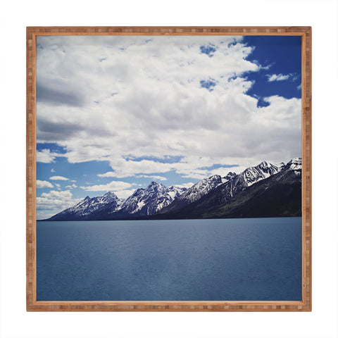 Leah Flores Grand Tetons X Colter Bay Square Tray