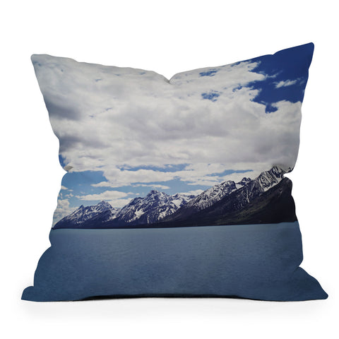 Leah Flores Grand Tetons X Colter Bay Throw Pillow