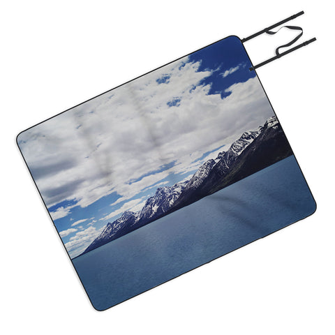 Leah Flores Grand Tetons X Colter Bay Picnic Blanket