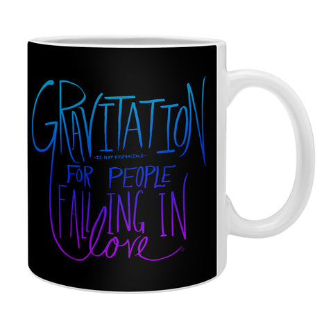 Leah Flores Gravitation Dark Coffee Mug