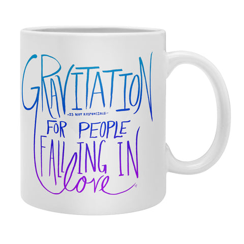 Leah Flores Gravitation White Coffee Mug
