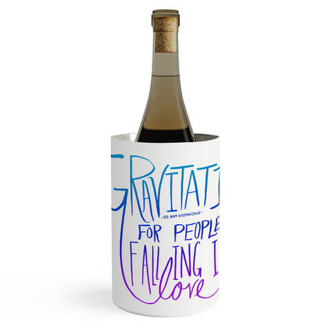 Leah Flores Gravitation White Wine Chiller