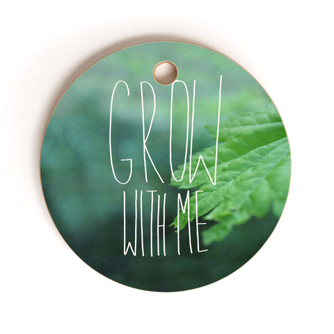 Leah Flores Grow 3 Cutting Board Round