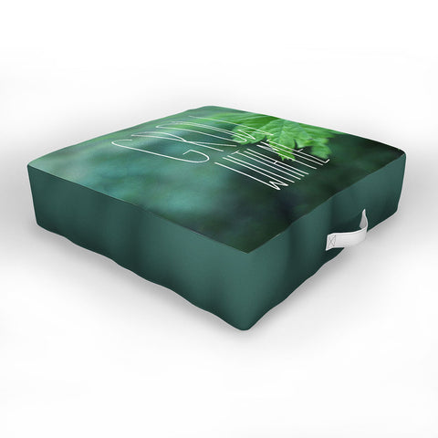 Leah Flores Grow 3 Outdoor Floor Cushion