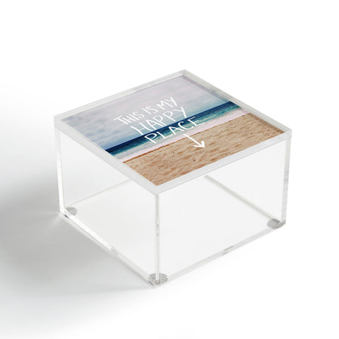 Leah Flores Happy Place X Beach Acrylic Box