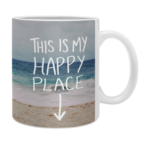 Leah Flores Happy Place X Beach Coffee Mug