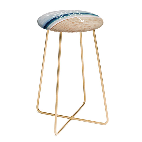 Leah Flores Happy Place X Beach Counter Stool