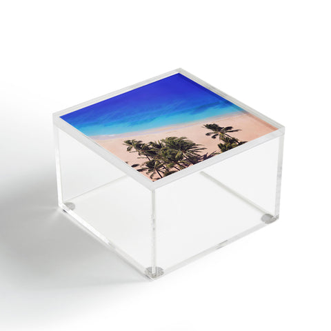 Leah Flores Hawaii Beach Acrylic Box