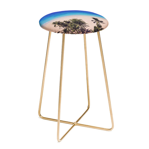 Leah Flores Hawaii Beach Counter Stool
