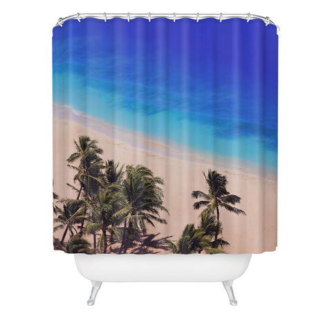 Leah Flores Hawaii Beach Shower Curtain