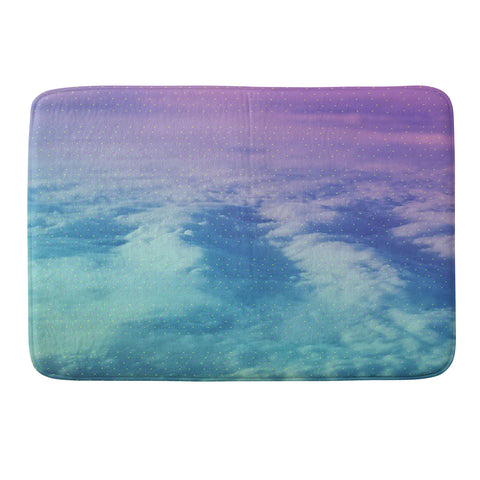 Leah Flores Head in the Clouds Memory Foam Bath Mat