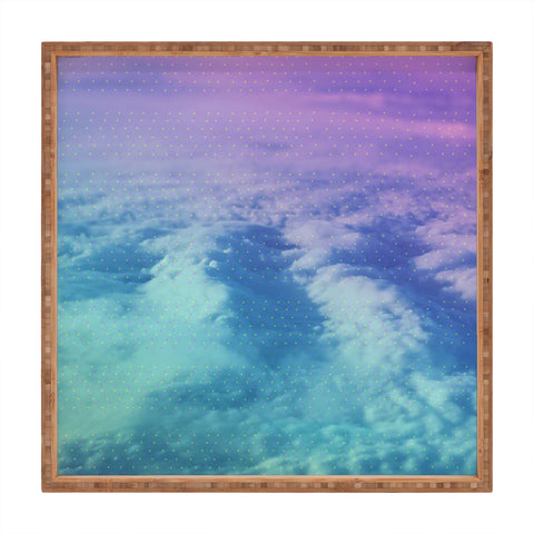 Leah Flores Head in the Clouds Square Tray