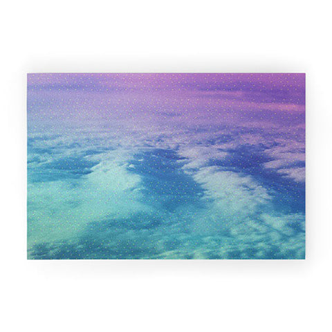 Leah Flores Head in the Clouds Welcome Mat