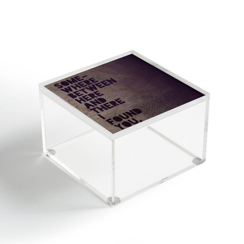 Leah Flores Here And There One Acrylic Box