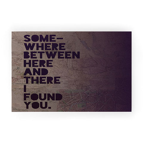 Leah Flores Here And There One Welcome Mat