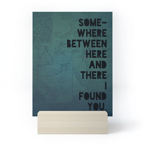 Leah Flores Here And There Two Mini Art Print