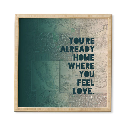 Leah Flores Home 1 Framed Wall Art